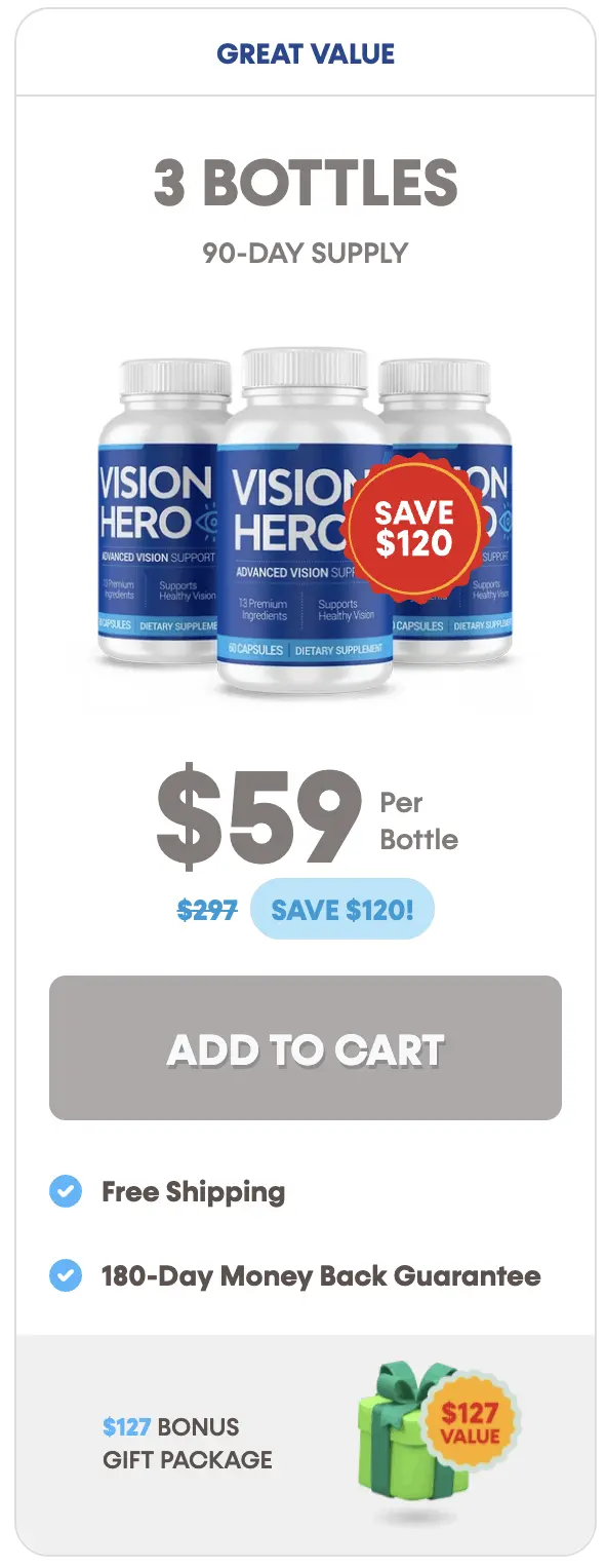 Vision Hero 3 Bottle Price