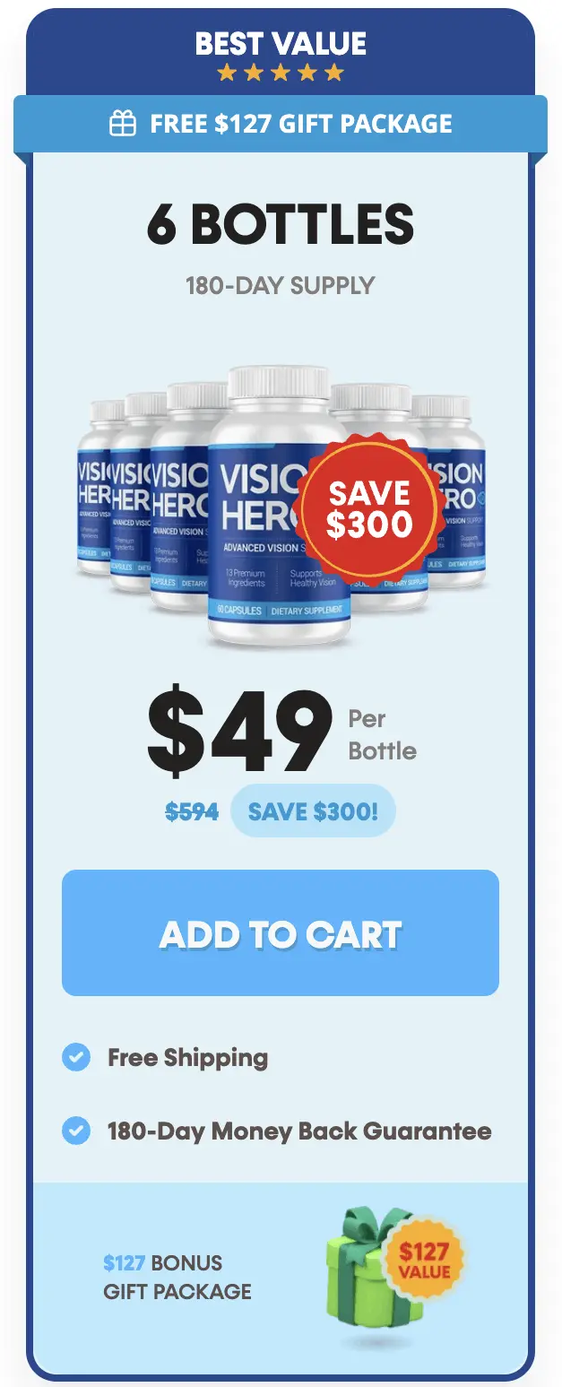 Vision Hero 6 Bottle Price